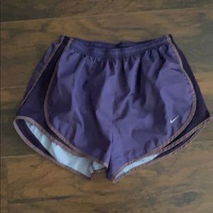Purple Nike shorts!